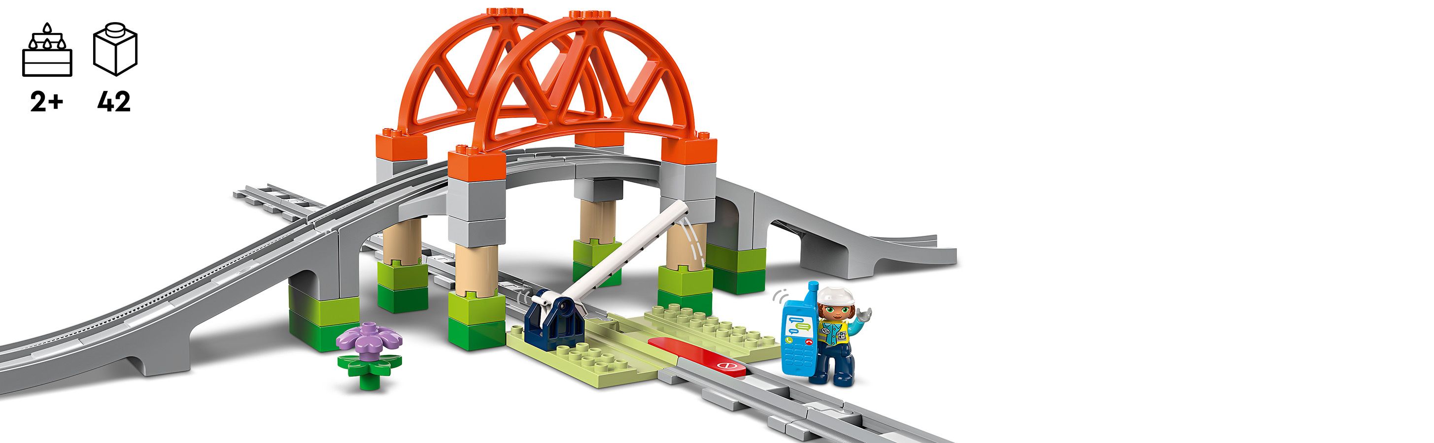 Pridajte k&nbsp;modelom vláčikov LEGO® DUPLO®